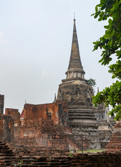 Fototapeta premium Wat Phra Si Sanphet Temple Chedi