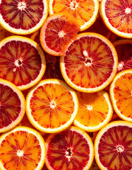 Blood orange still life photograph
