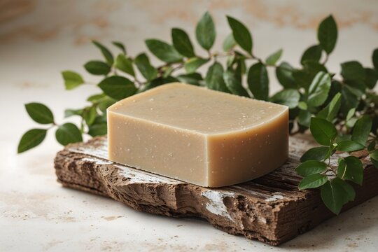 Handmade soap made from environmentally friendly products.