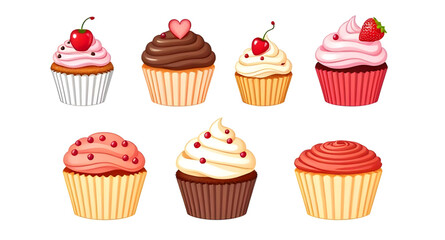 Cupcake vector, Cupcake illustration, Cupcake clipart, Cupcake icon, Cupcake drawing, Sweet cupcake vector, Cupcake dessert vector, Frosted cupcake, Cupcake with sprinkles, Cute cupcake vector, Chocol