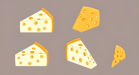 Cheese vector, Set of cheese, Cheese illustration, Cheese slice vector, Cheese block vector, Cheese collection, Assorted cheese vector, Cheese clipart, Cheese platter vector, Cheese wheel vector, Chee