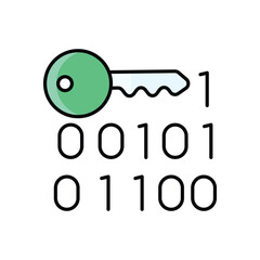 Owner Key Icon vector