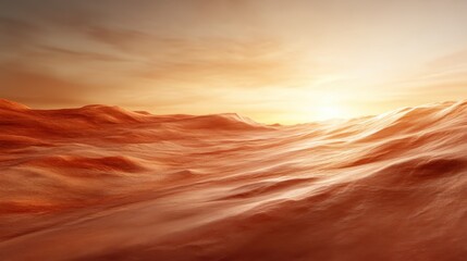 Explore the captivating textures of a Martian landscape illuminated by a breathtaking sunrise, showcasing the beauty of the universe beyond our planet.