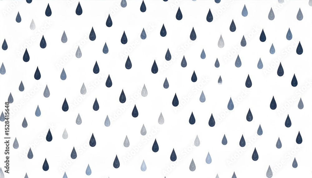 Poster Abstract Raindrop Pattern Background