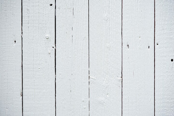 White painted wood texture background, vertical planks.