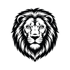 Majestic Lion Head Vector Illustration Powerful King of the Jungle Design for Logos, Prints, and More