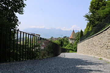 Vaduz cityscapes in summer