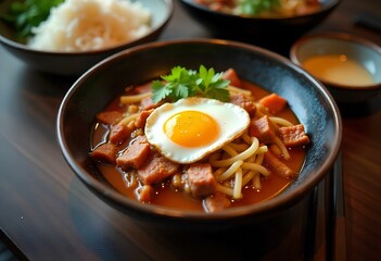 Gourmet Bibimbap Bowl Bursting with Flavor and Color