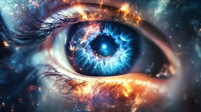 Third eye opening during spiritual awakening for expanded vision and higher wisdom.
