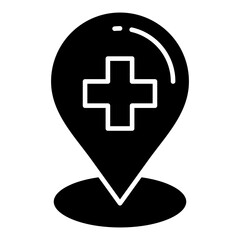 Obraz premium Location icon 