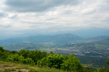 view from the mountain