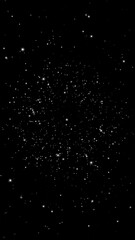 Obraz premium Glimmering Stars in a Dark Night Sky