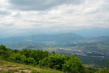 view from the mountain