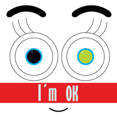 Obraz premium Im ok