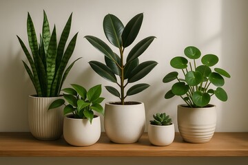 Modern Plant Display for Home Decor Content