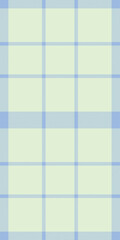Straight background vector pattern, geometric textile plaid fabric. Halftone tartan check seamless texture in blue and light colors.