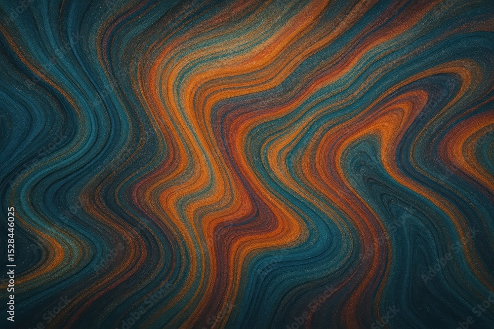 Aufkleber Abstract Swirling Design With Vibrant Colors Creating a Dynamic and Captivating Visual Experience
