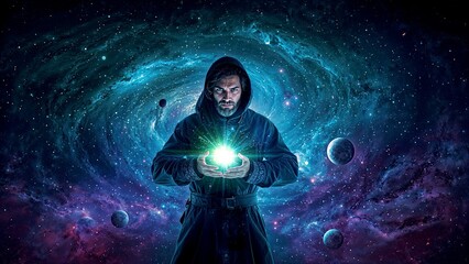 Master of Light and Dark Reveals the Universes Secrets Through Cosmic Energy in a Celestial Event