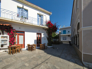 The Old town of Skiathos, Sporades, Thessaly, Greece