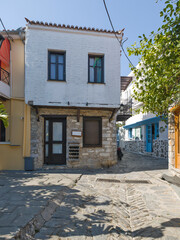 The Old town of Skiathos, Sporades, Thessaly, Greece