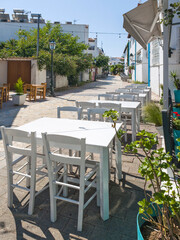 The Old town of Skiathos, Sporades, Thessaly, Greece