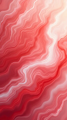 AI generated image of an abstract background. Red and white swirls. Christmas background