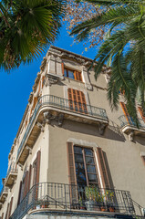 Naklejka premium Architecture in Palma, Mallorca island, Spain