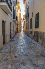 Architecture in Palma, Mallorca island, Spain