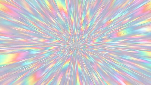 Fondo abstracto hologr&aacute;fico con gradiente iridiscente

