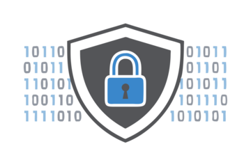 Cybersecurity Shield Data Protection & Digital Security Icon