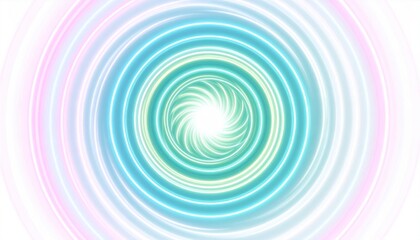 Abstract Colorful Spiral Light Background Design