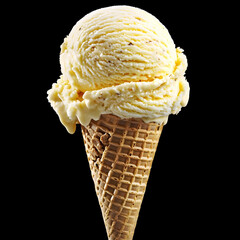 ice cream cone, ai generated.