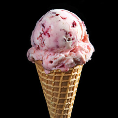 ice cream cone, ai generated.