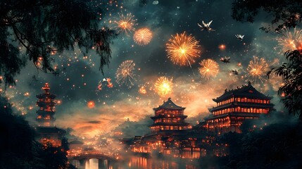 Illustrations bring Lunar New Year to life.