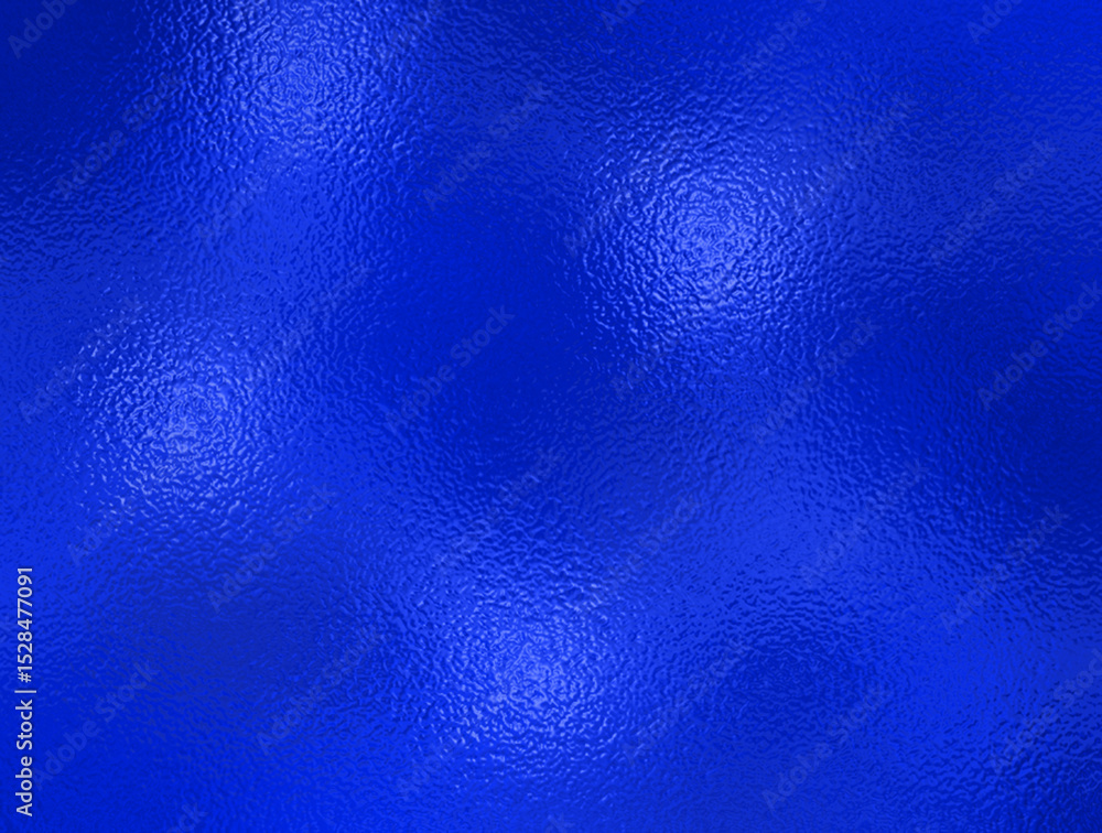 Poster blue foil texture background with glass effect, illustration. abstract gradient bright and shiny lig