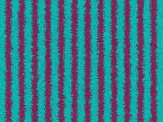 Seamless vertical striped pattern in teal and maroon with a textured, slightly distressed effect, perfect for various design applications.