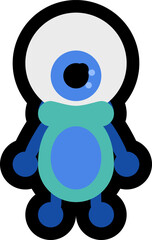 one eye monster alien