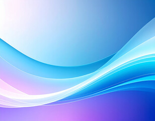 Fototapeta premium Abstract Blue and Purple Wave Background Design