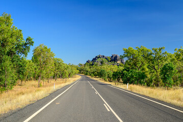 Endless horizons and dusty solitude—journeying through the vast, remote roads of Outback Australia where silence, space, and red earth rule the landscape.