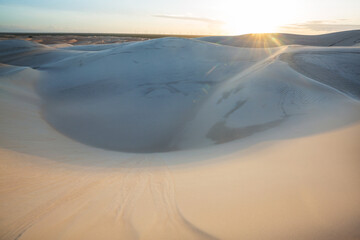 Sand dunes in Brazil