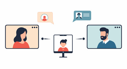 Virtual Meeting: Online Collaboration & Communication