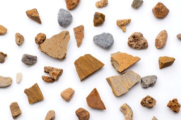 Ancient Pottery Shards A Collection of Broken Pieces of History