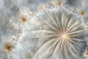 Detailed Abstract Nebula In Space