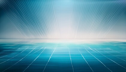 creative technological background clear empty room or studio background abstract sea illustration