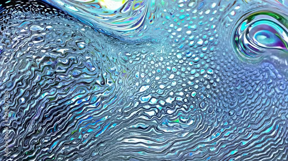 Poster colorful abstract swirl pattern with light reflections and glimmers