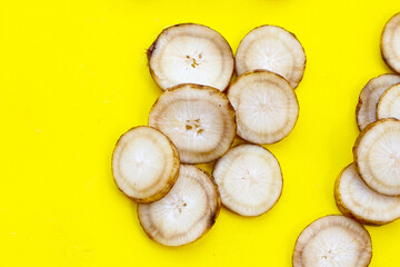 Fresh burdock roots or gobo roots