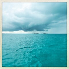 Storm Cloud Over Caribbean 