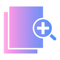 Fototapeta premium icon Gradient icon