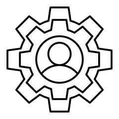 Obraz premium user icon