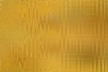 Abstract golden wavy pattern with textured surface look